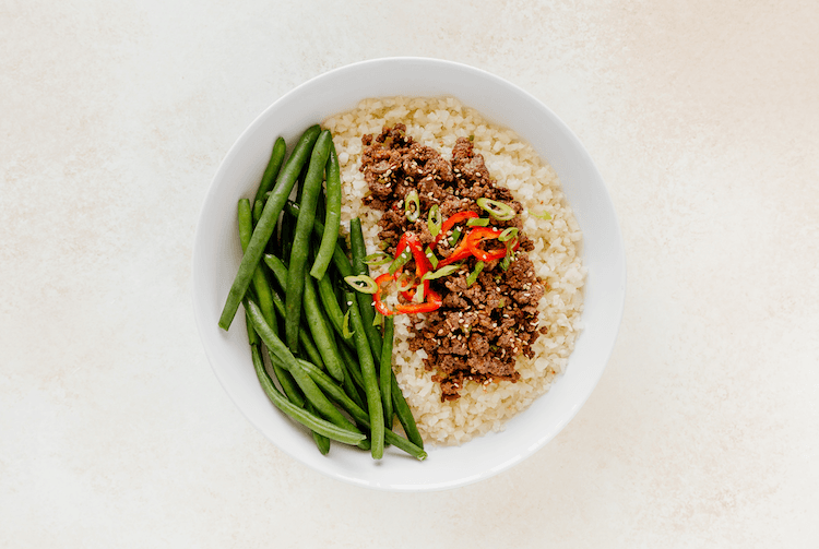 Sesame-Ginger Ground Beef